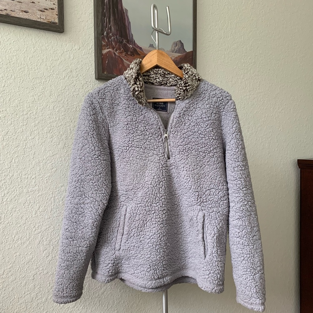 Abercrombie and Fitch Wubby Quarter Zip